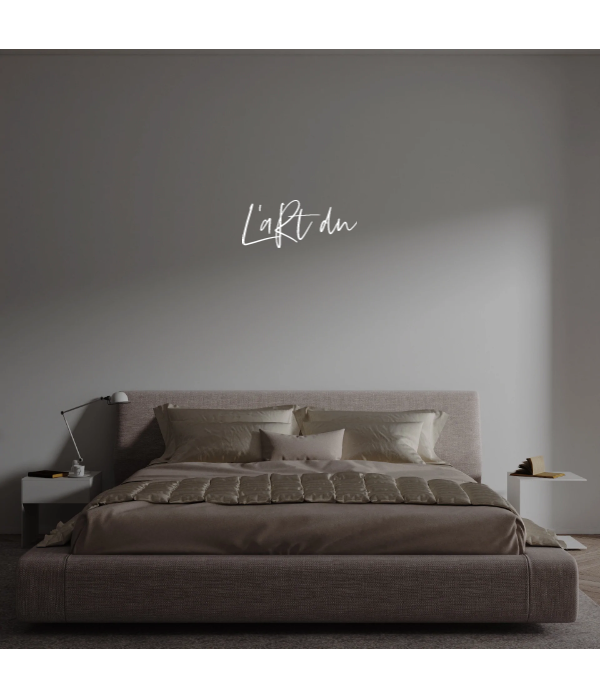 Custom text: L